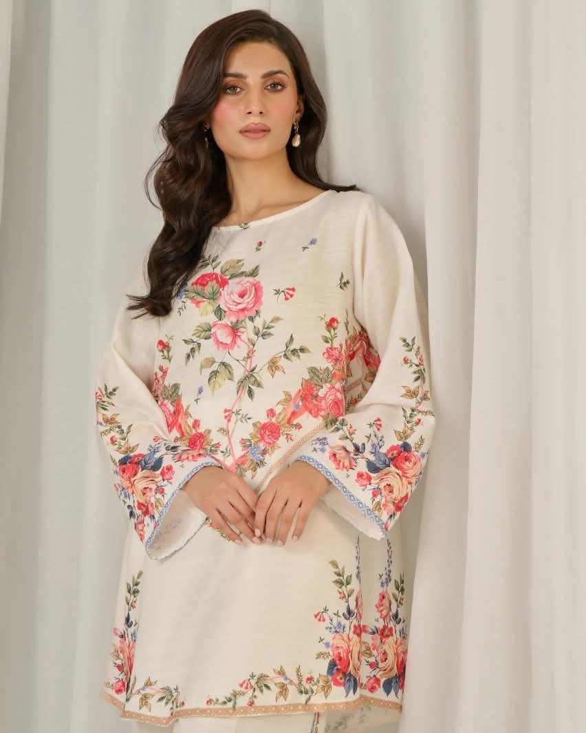 Floral Digital Print 2-Piece Outfit - Image 2