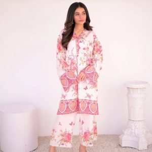 Chaina Slicks Fabric 2Pcs Set