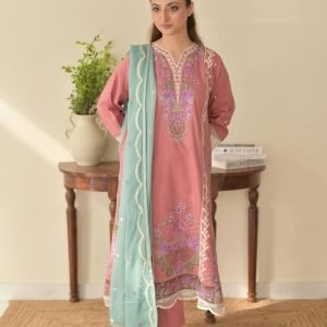 Embroidered 3-Piece Set